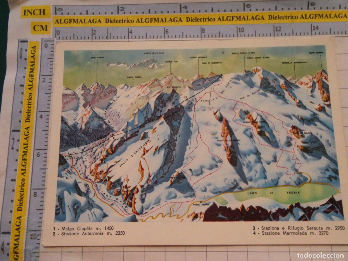 Postales: POSTAL DE ITALIA. FUNIVIE DELLA MARMOLADA. 3031