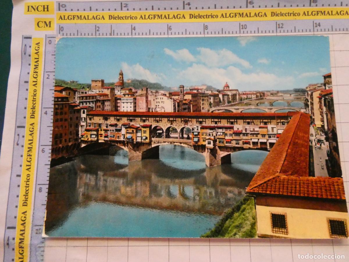 Postales: POSTAL DE ITALIA. FLORENCIA FIRENZE PUENTES. 3035