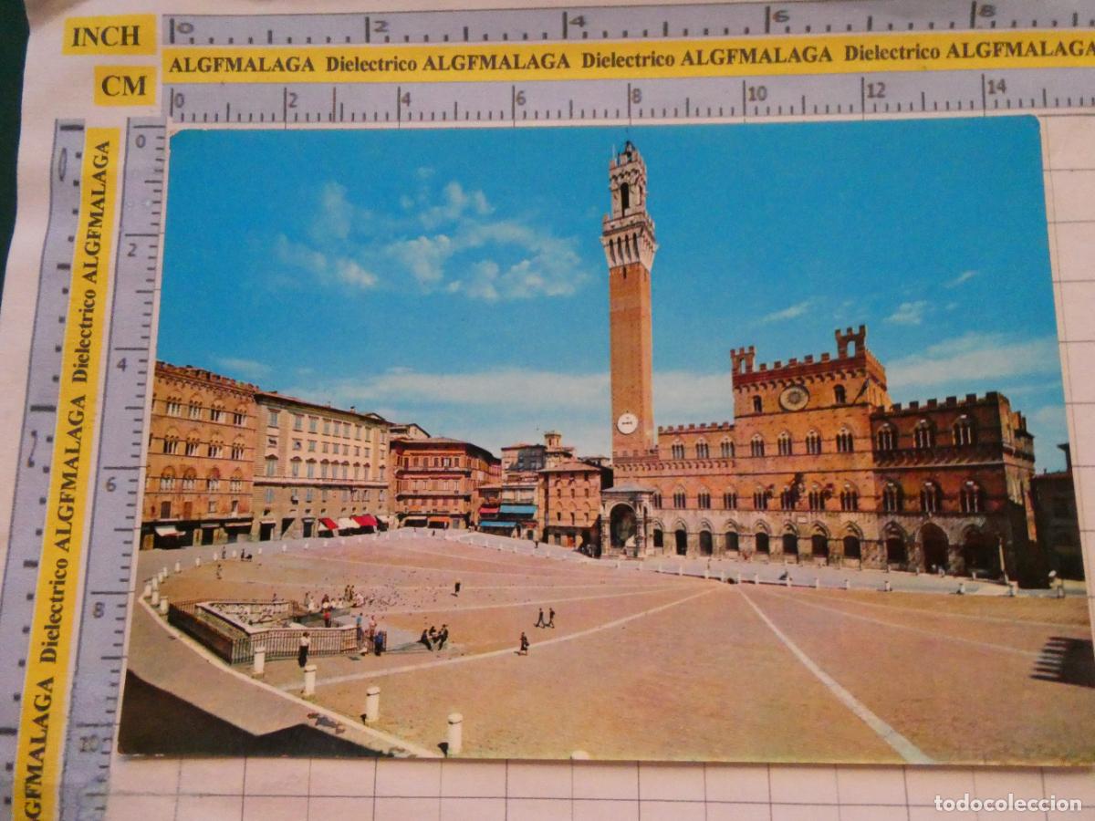 Postales: POSTAL DE ITALIA. SIENA PIAZZA DEL CAMPO. 3040