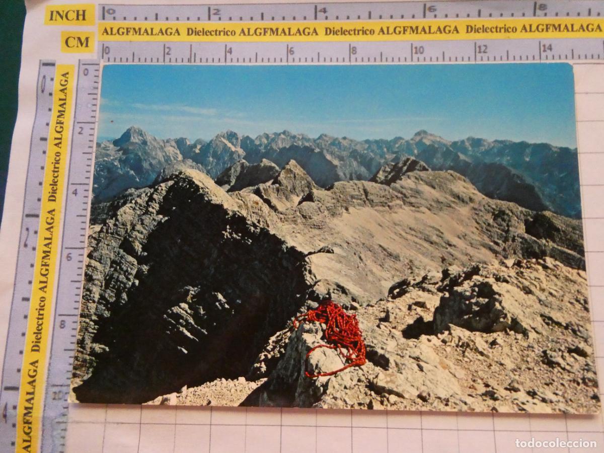Postales: POSTAL DE ITALIA. MATASELLOS COCIETA ALPINA FRIULIANA REFUGIO CELSO GILBERTI. ALPI GIULIE. 3043