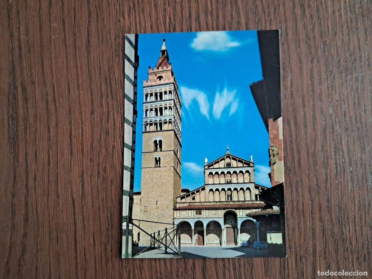 Postales: postal de Italia, La catedral, Pistoia, a&ntilde;os 70.