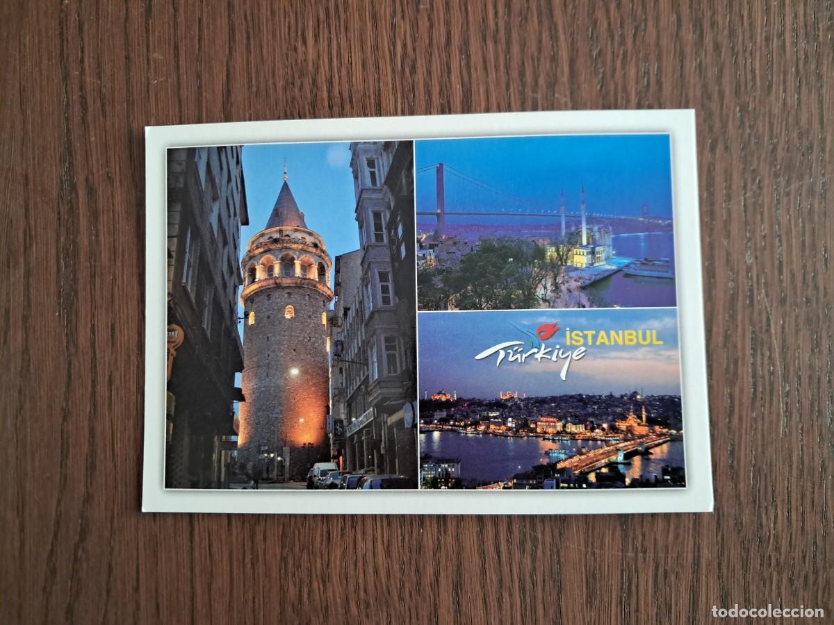 Postales: postal de Turqu&iacute;a, Estambul, Istanbul, diferentes vistas.