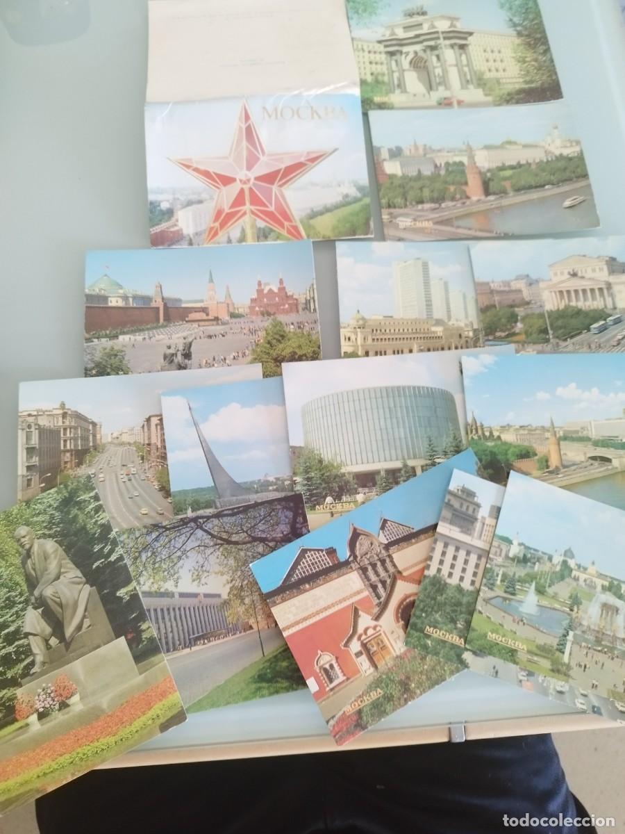 Postales: Colecci&oacute;n de postales vintage de Mosc&uacute; (MOCKA) de la era sovi&eacute;tica (URSS).