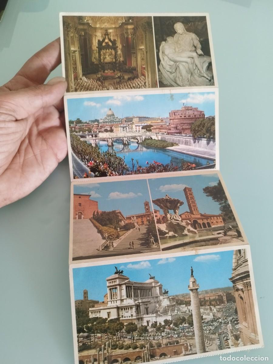 Postales: Antiguo plegable de tarjetas postales tur&iacute;sticas vintage de Roma (Italia).