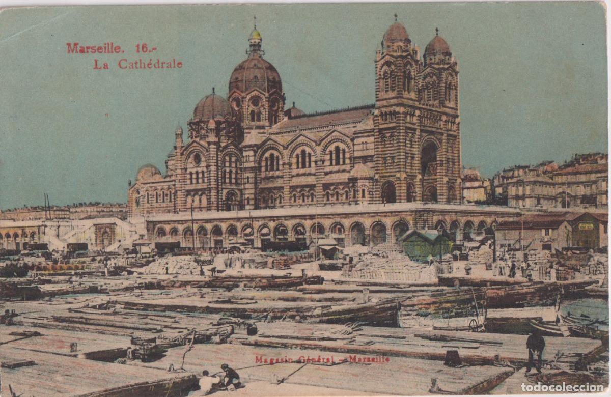 Postales: FRANCIA, MARSELLA, LA CATEDRAL (LA MAJOR) &ndash; EDITOR MAGASIN G&Eacute;N&Eacute;RALE &ndash; S/C