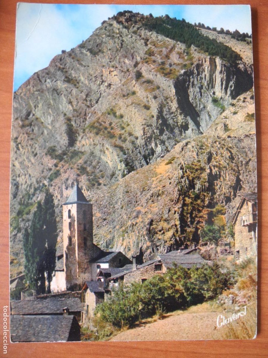 Postales: Valls d'Andorra Canillo. Una vista parcial. Ed. Claverol n. 1174
