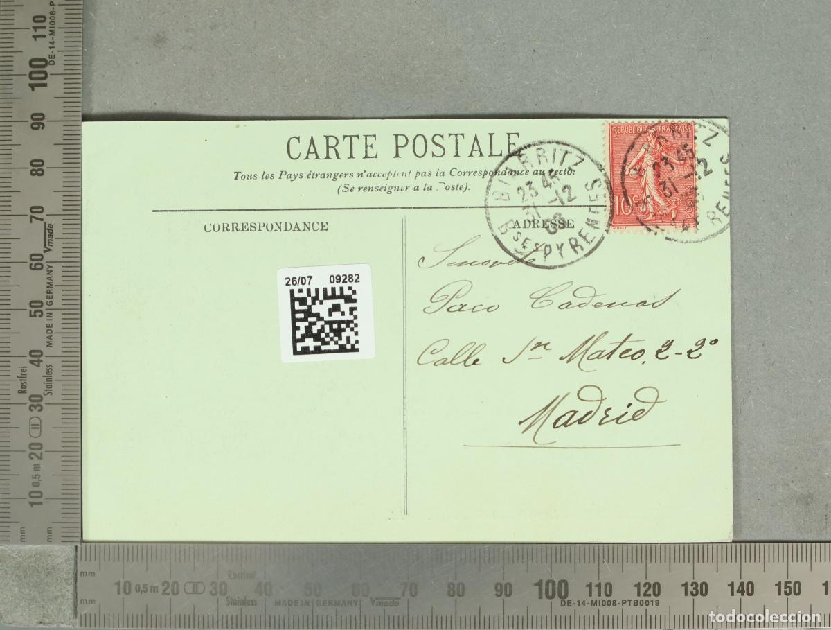 Postales: POSTAL. Biarritz - Le Boulevard de la Plage - Foto 2