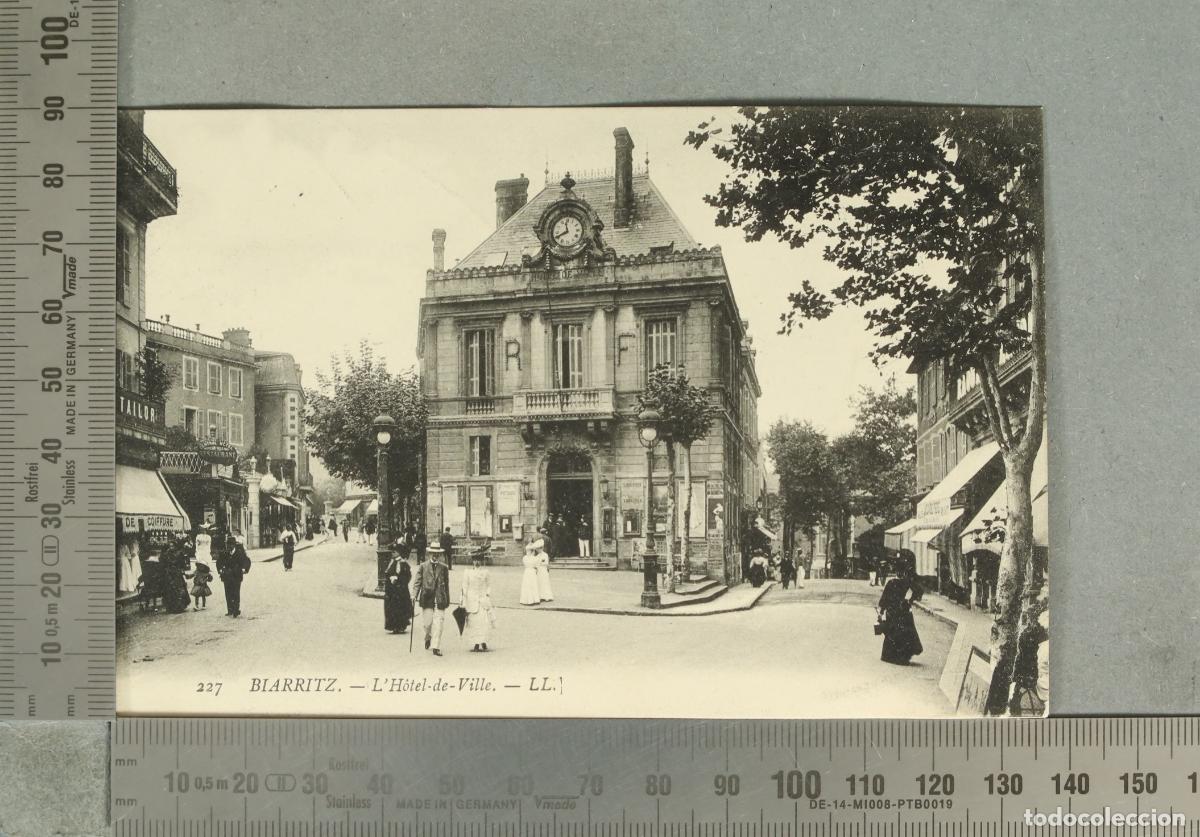 Cartes Postales: POSTAL. H&ocirc;tel de Ville. BIARRITZ