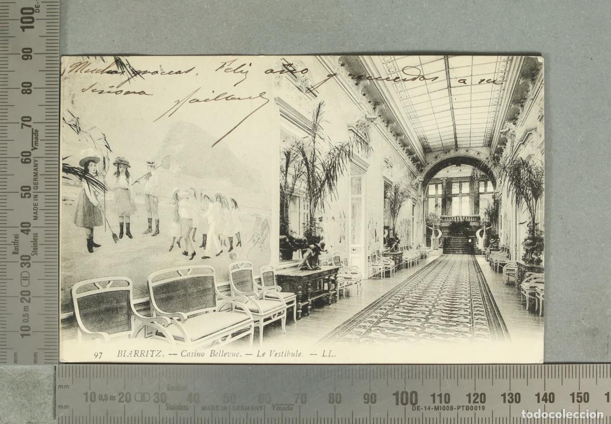 Cartes Postales: POSTAL. Biarritz - Casino Bellevue - Le Vestibule - LL