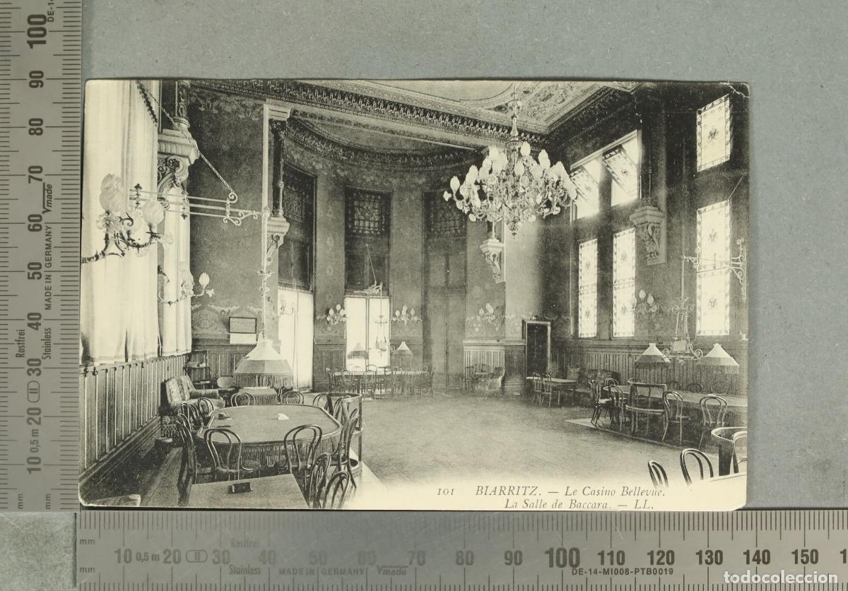Cartes Postales: POSTAL. Biarritz - Le Casino Bellevue - La Salle de Baccara - LL.