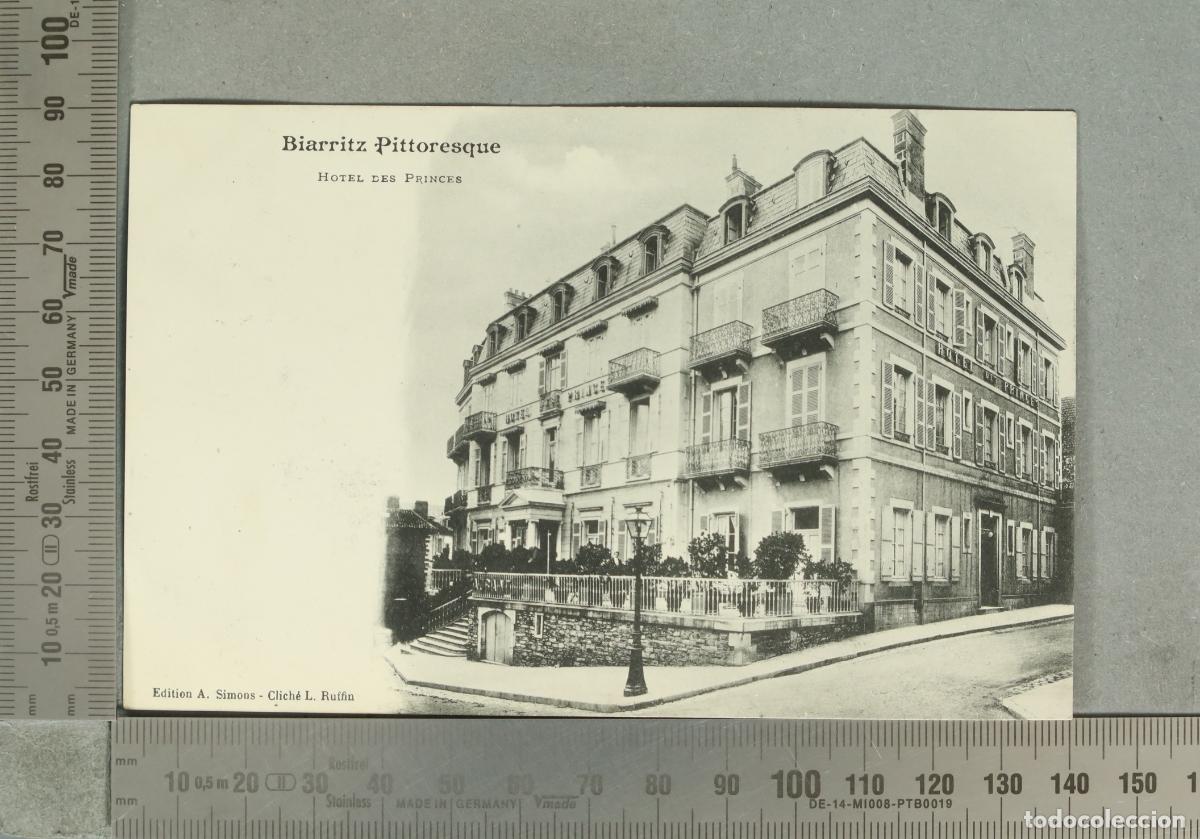 Postkarten: POSTAL. Biarritz - H&ocirc;tel des Princes