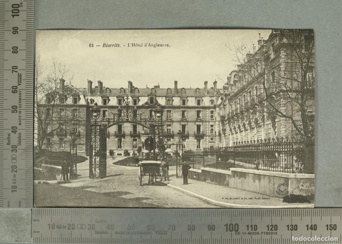 Postales: POSTAL. Biarritz - L'H&ocirc;tel d'Angleterre