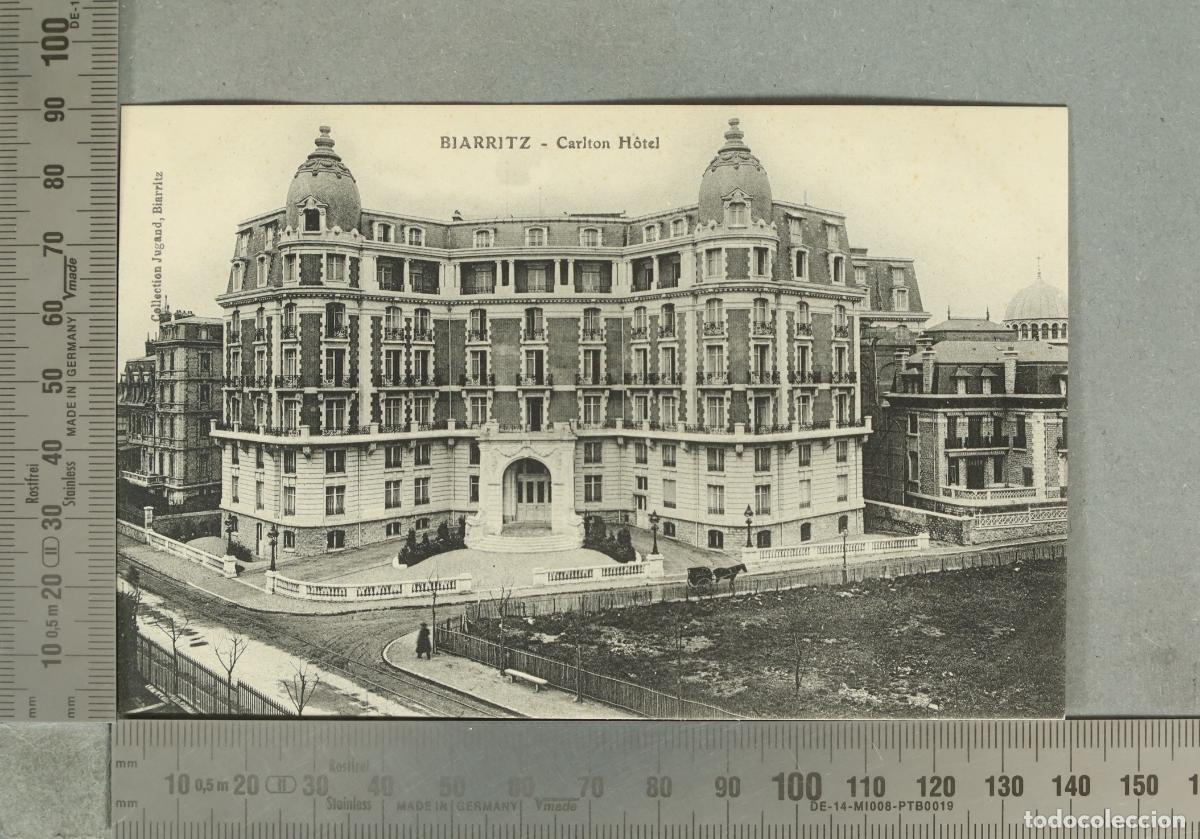 Postales: POSTAL. BIARRITZ CARLTON HOTEL