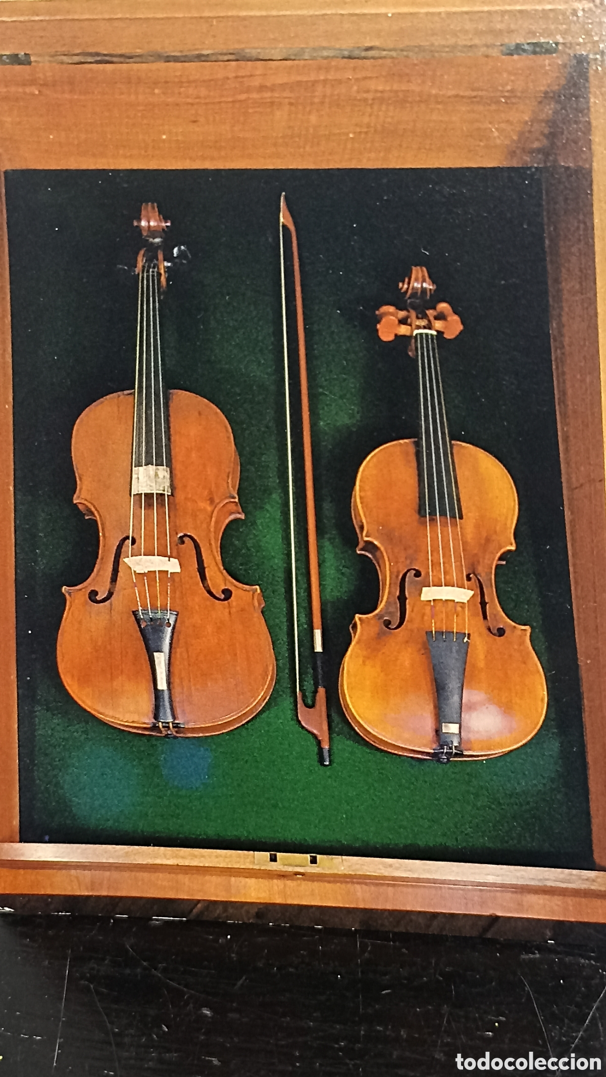 Postales: Dos violas de joven Mozart m&aacute;s entrada al museo de Mozart
