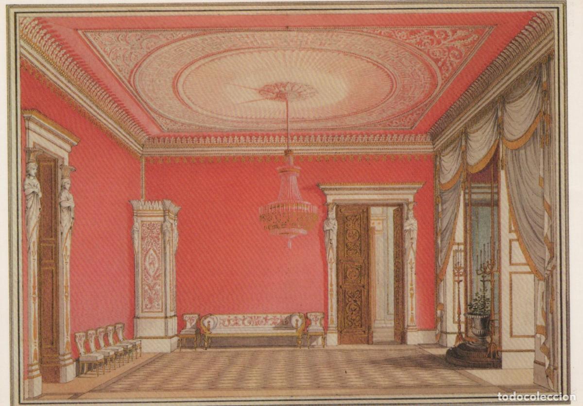 Postales: Germany Berlin Palais Prinz August Red State Room Interior By Unposted *YAV003