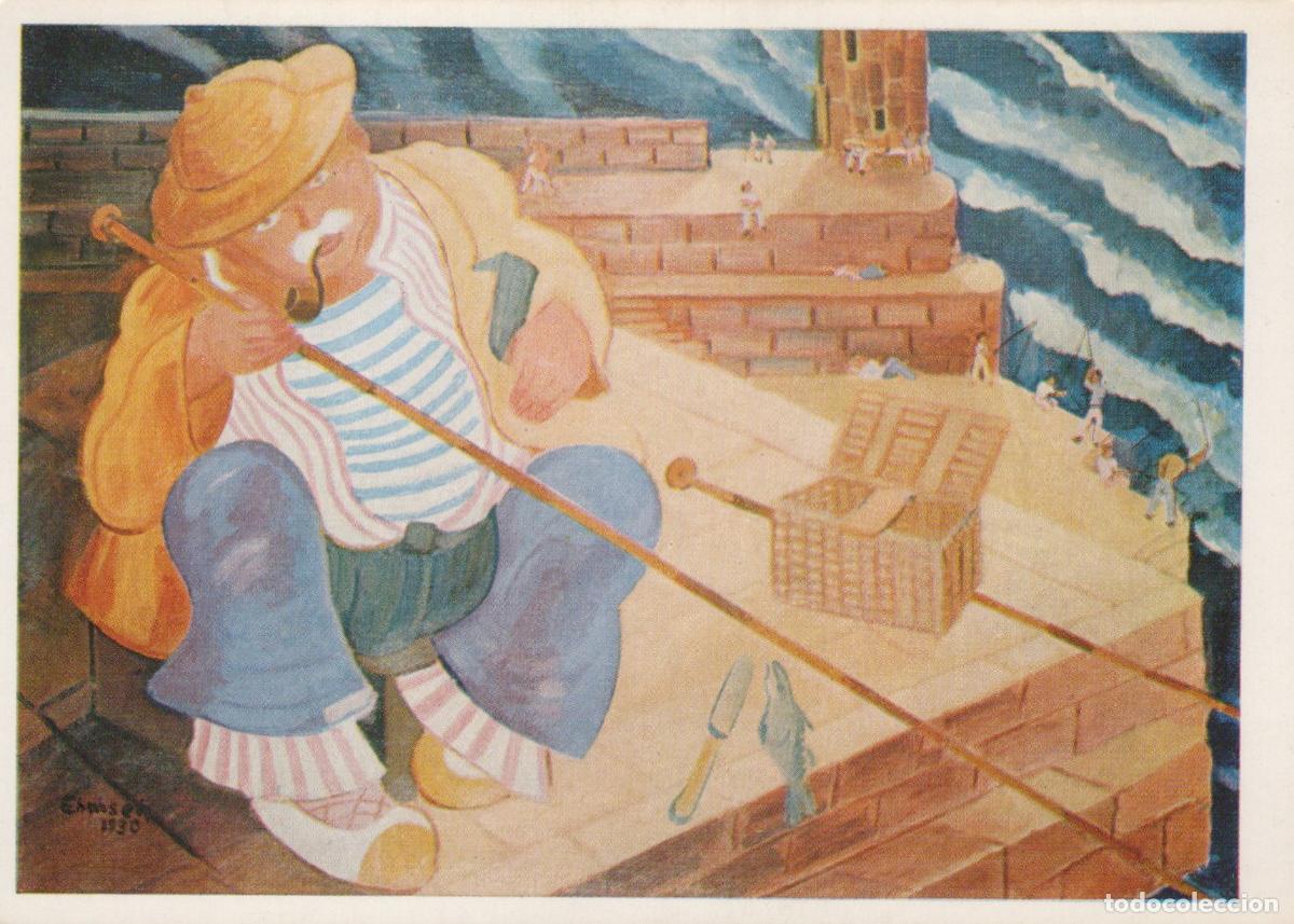 Postales: Germany Leipzig Heinrich Ehmsen der Angler Fisherman Smoking Unposted *YAV016