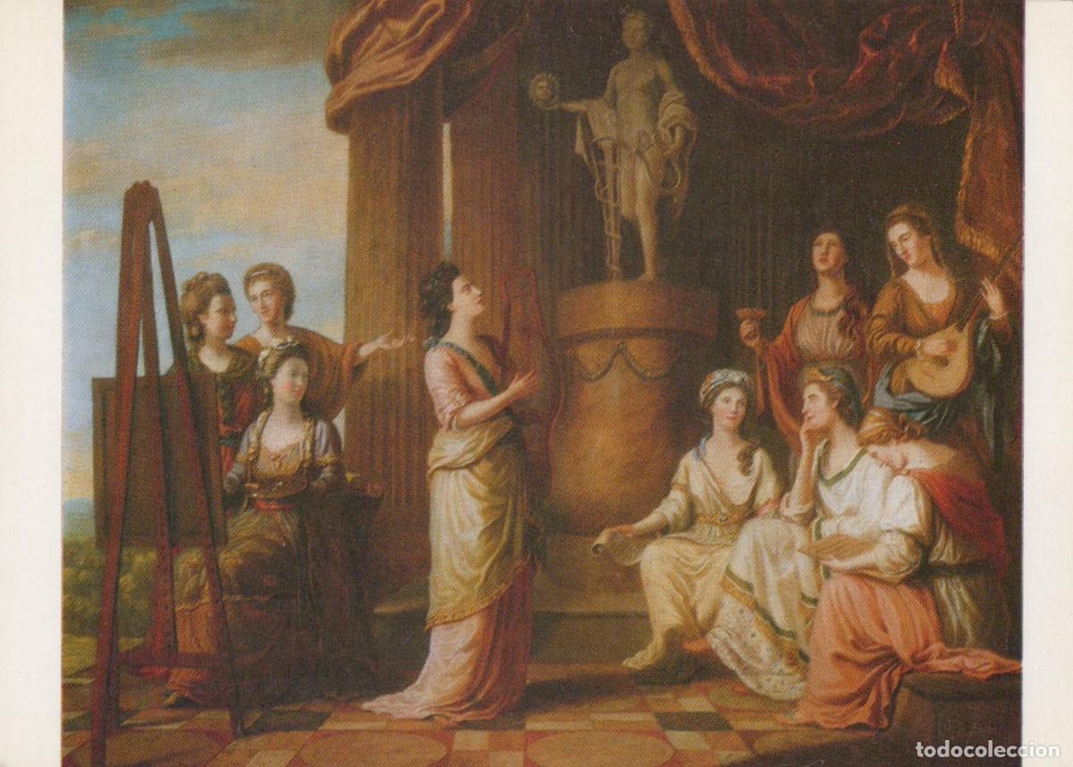 Postales: United Kingdom London The Nine Living Muses of Great Britain Unposted *YAV026