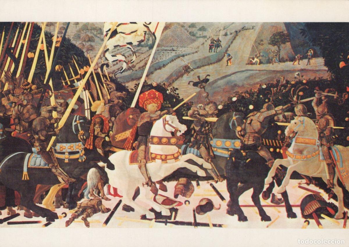 Postales: United Kingdom London Paolo Uccello the Battle of San Romano Unposted *YAV036