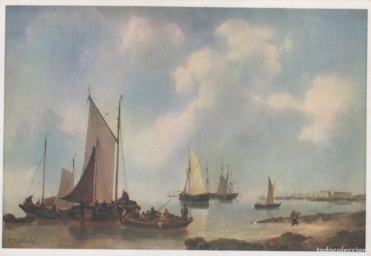 Postales: Netherlands Flushing P J Schotel Painting View of Vlissingen Unposted *YAV047
