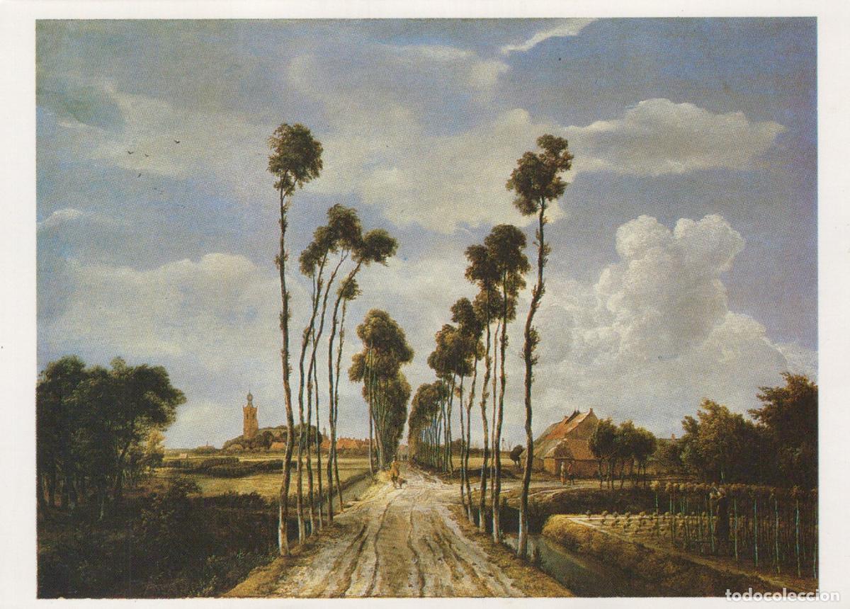 Postales: Netherlands Middelharnis The Avenue Meindert Hobbema Painting Unposted *YAV060