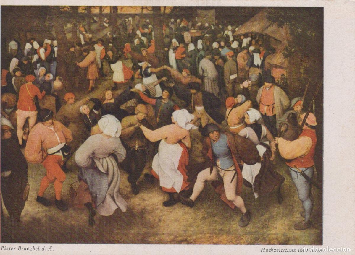 Postales: Germany Starnberg Pieter Brueghel D A Wedding Dance in the Open Unposted *YAV074