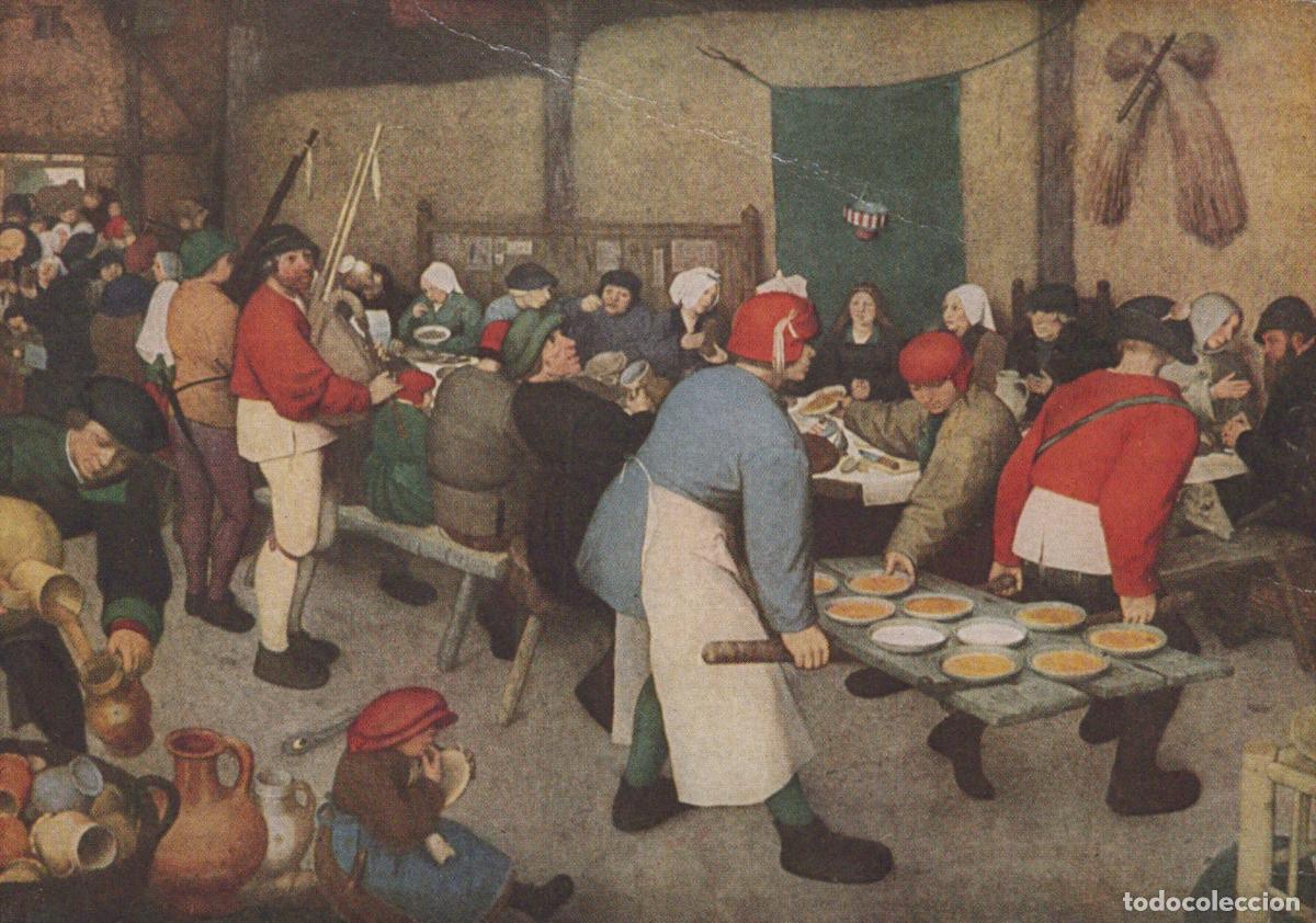 Postales: Austria Vienna The Peasant Wedding By Pieter Bruegel the Elder Museum *YAV072