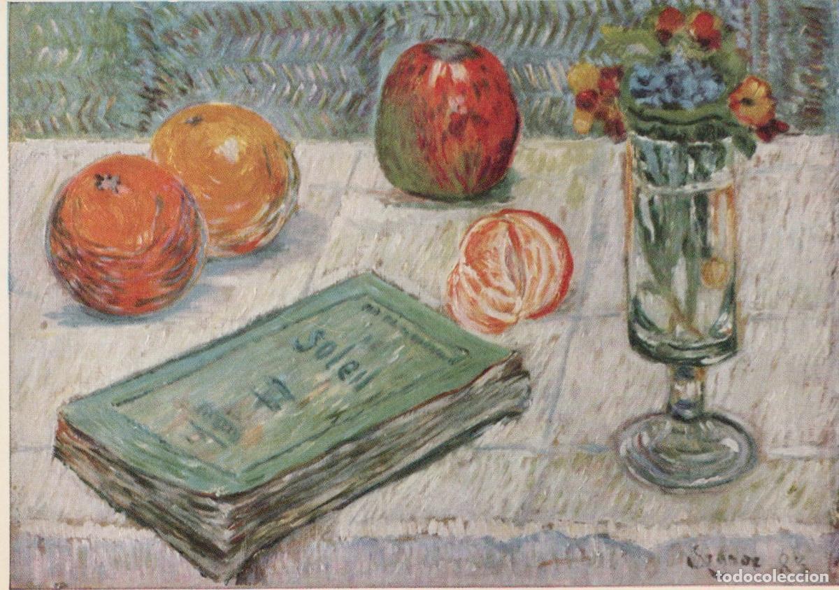 Postales: Germany Berlin Still Life With Oranges Apple Book and Glass By Unposted *YAV058