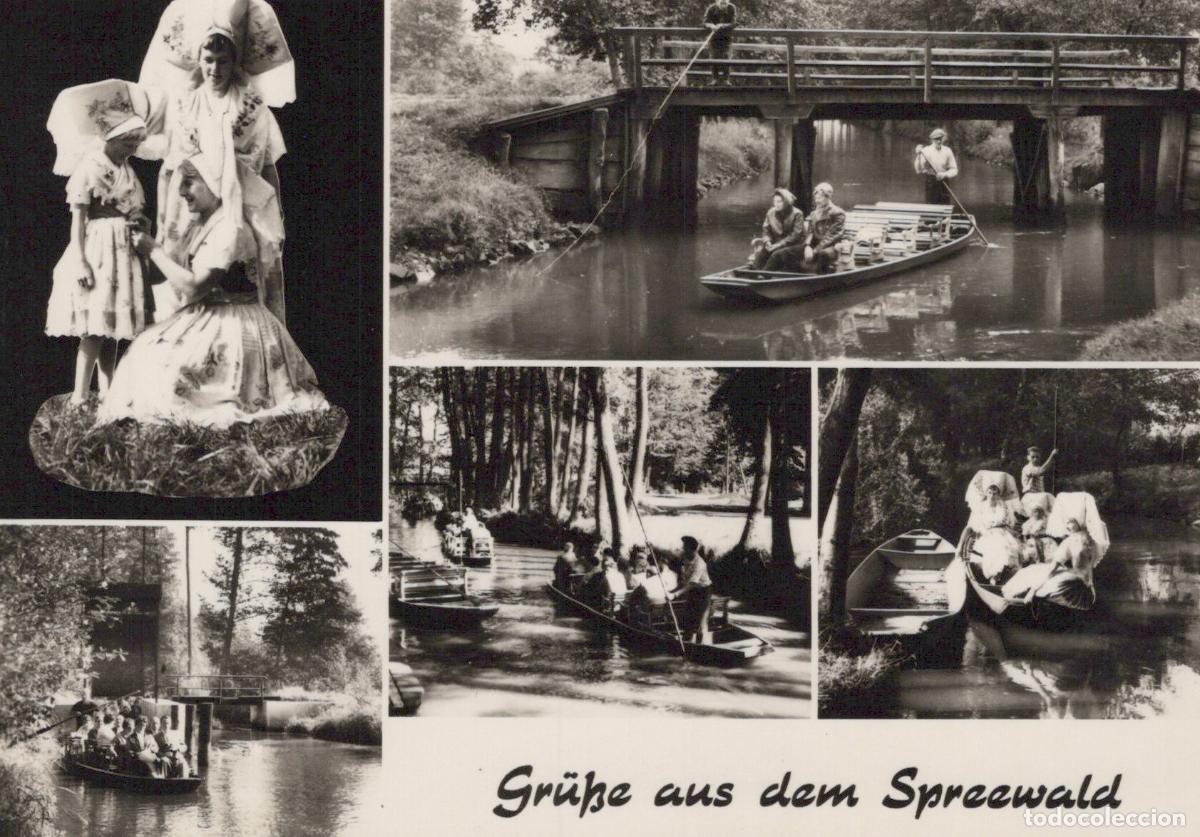 Cartes Postales: Germany Spreewald People in Traditional Costume Real Photo Unposted *YAV090
