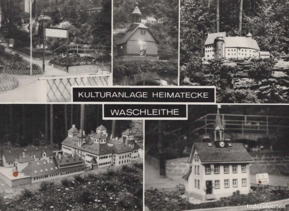 Cartes Postales: Germany Waschleithe Kulturanalage Heimatecke Miniature Village *YAV089