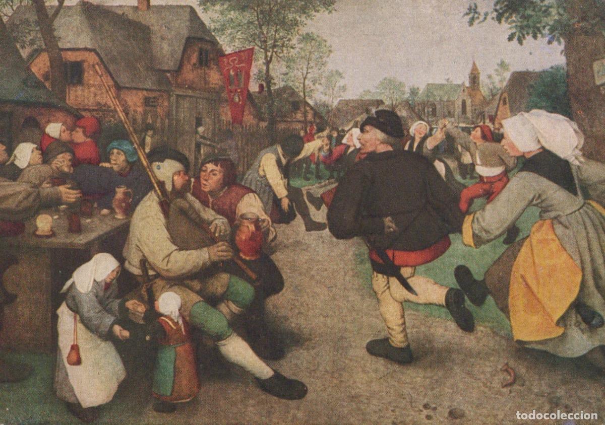 Cartes Postales: Austria Vienna Pieter Brueghel the Elder Peasant Dance Flemish School *YAV073