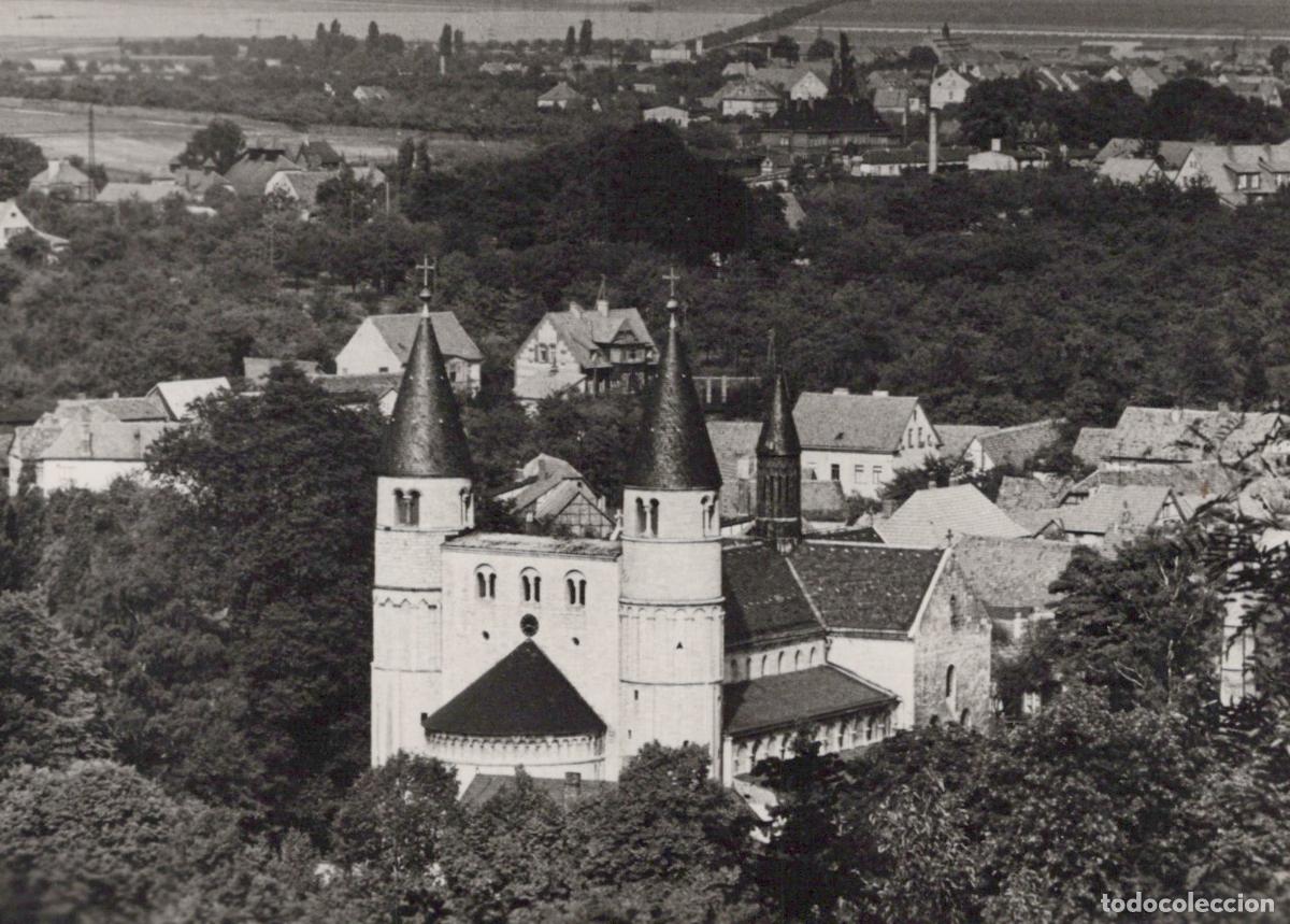 Postcards: Germany Gernrode Stiftskirche Westside Historic Church Unposted *YAV093