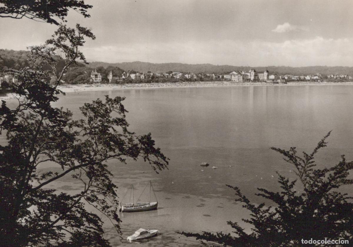 Postales: Germany Binz Ostseebad Coastal View From Hochufer Boats in Water *YAV101