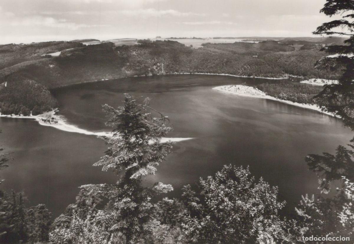 Postales: Germany Hohenwarte Dam Drachenschwanz Reservoir Real Photo Unposted *YAV150