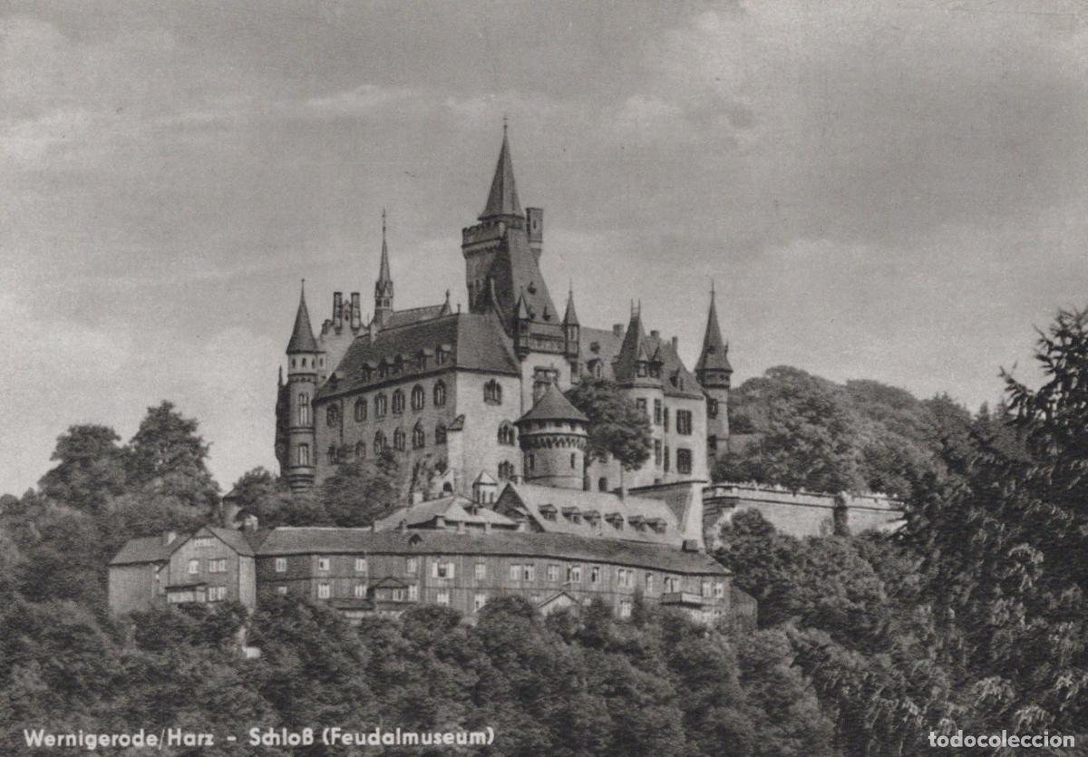 Cartoline: Germany Wernigerode Castle Feudal Museum Architecture Landscape Unposted *YAV121