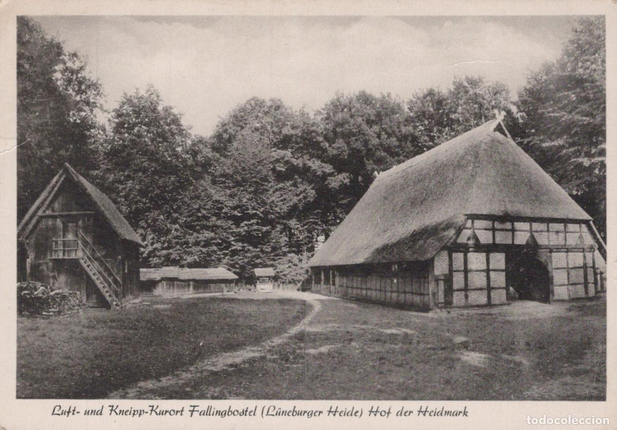 Cartoline: Germany Fallingbostel L&uuml;neburger Heide Hof der Heidmark Thatched Roof *YAV141