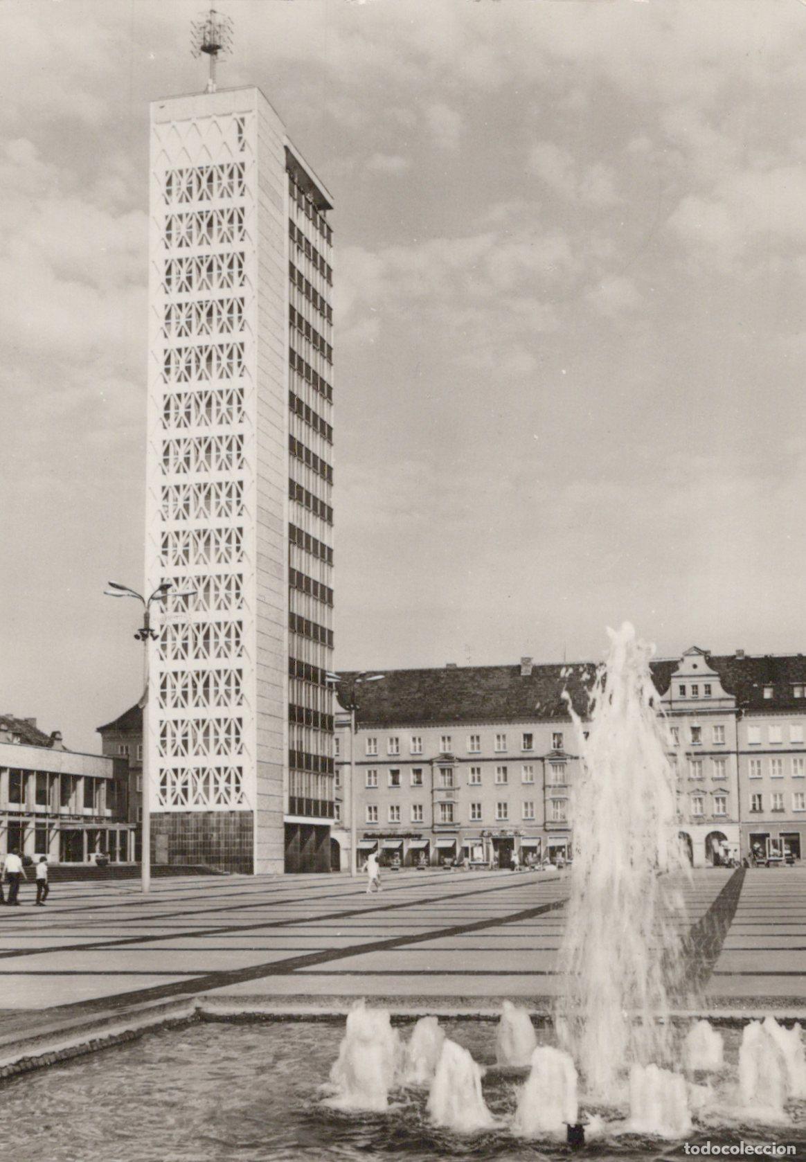Cartoline: Germany Neubrandenburg Hochhaus am Rathausstrasse Modernist Architecture *YAV172