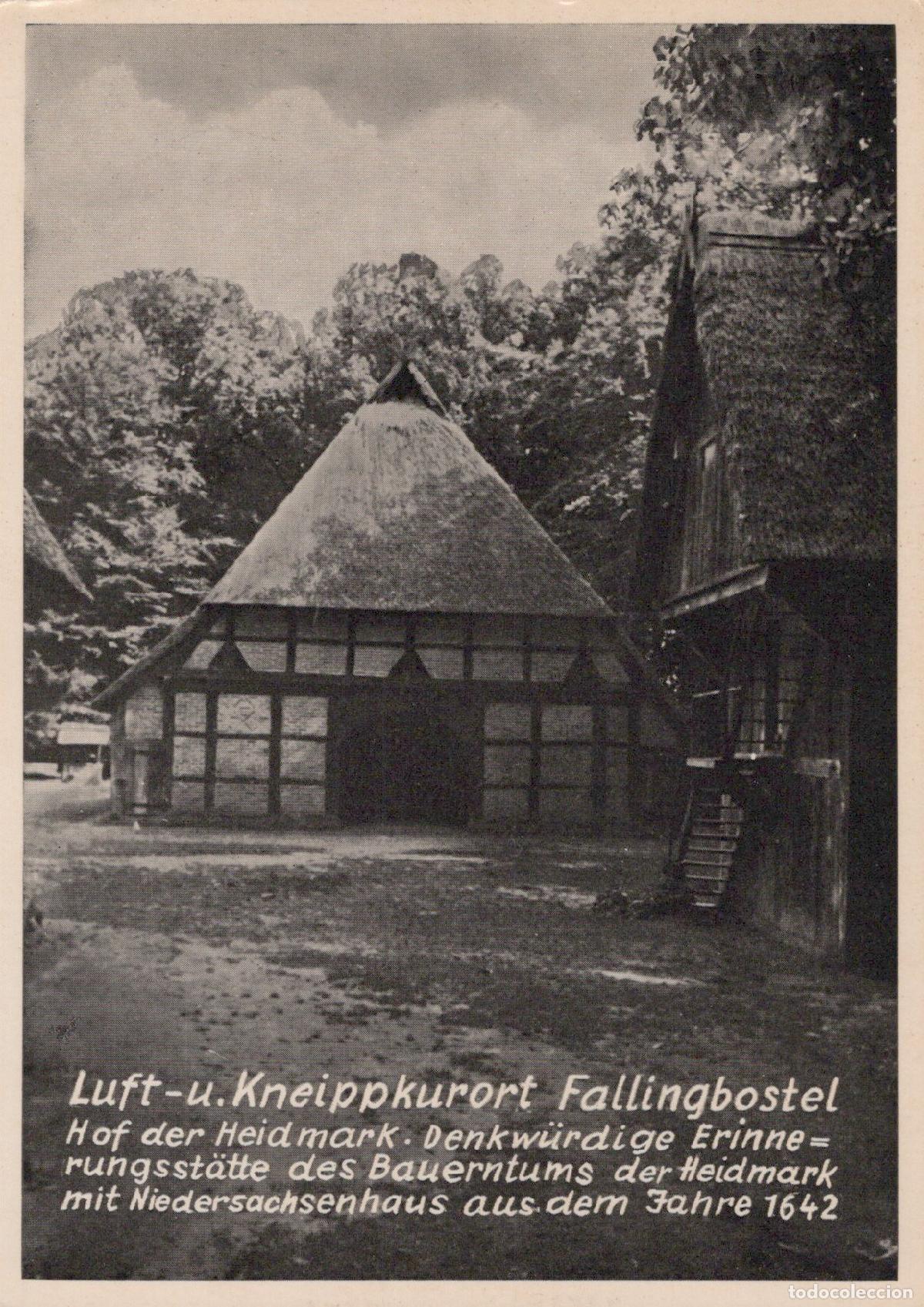 Postales: Germany Fallingbostel Heath Farmhouse 1642 Thatched Roof Unposted *YAV175