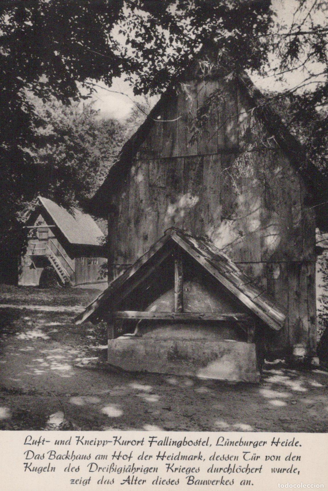 Cartoline: Germany Fallingbostel L&uuml;neburger Heide Old Bakehouse Heidmark Unposted *YAV174