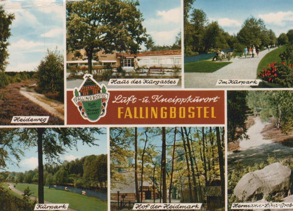 Postales: Germany Fallingbostel Multi View Haus des Kurgastes Kurpark Unposted *YAV195