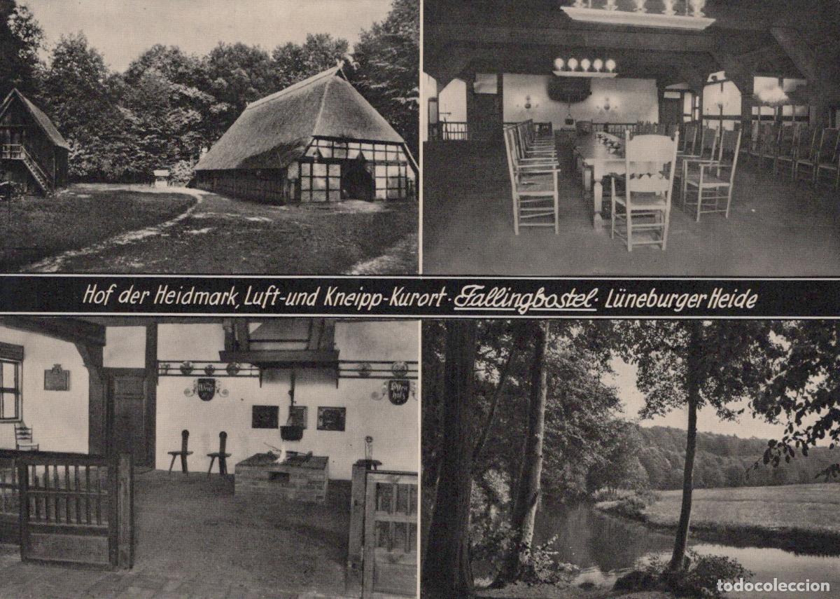 Cartoline: Germany Fallingbostel Hof der Heidmark L&uuml;neburger Heide 1950s Unposted *YAV186
