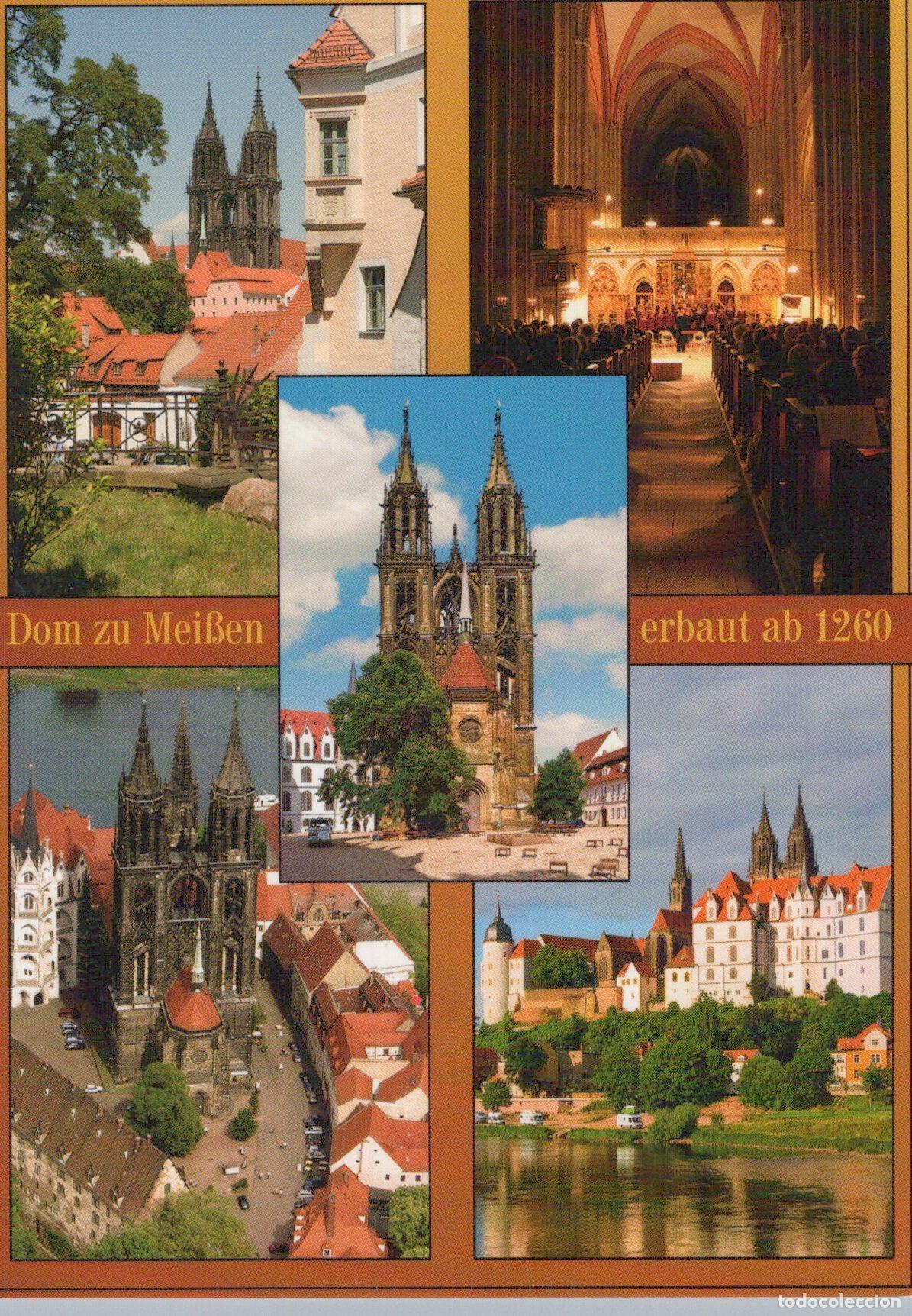 Postcards: Germany Meissen Cathedral and Albrechtsburg Castle Multi View *YAV233