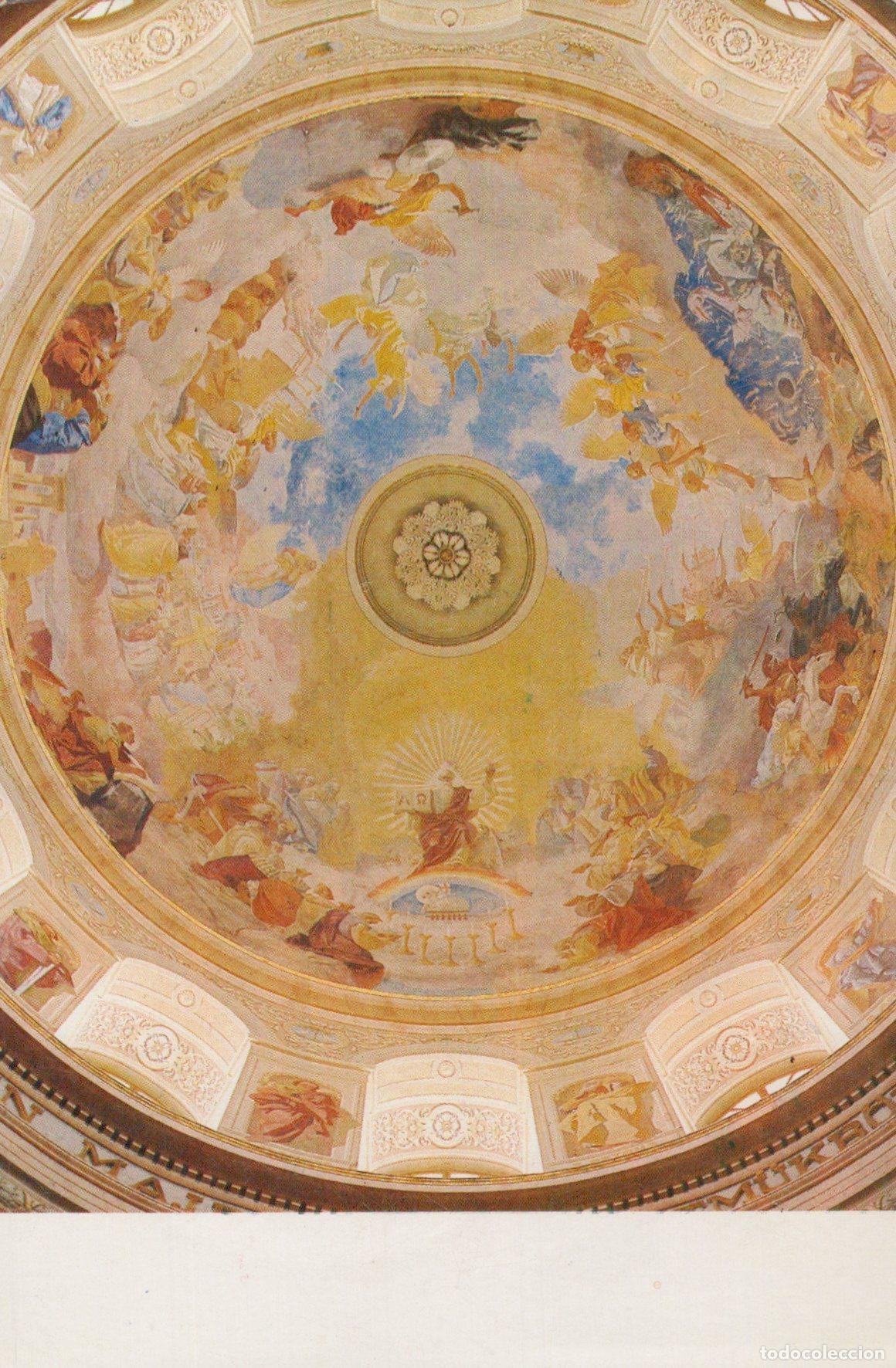 Postais: Hungary Eger Basilica Dome Fresco Istvan Takacs Apocalypse Art *YAV251