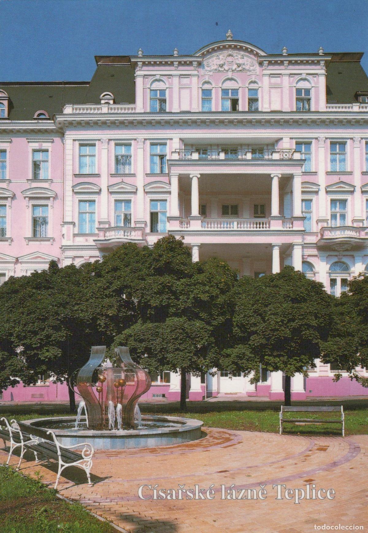 Cartes Postales: Czech Republic Teplice C&iacute;sařsk&eacute; L&aacute;zně Imperial Spa With Fountain *YAV260
