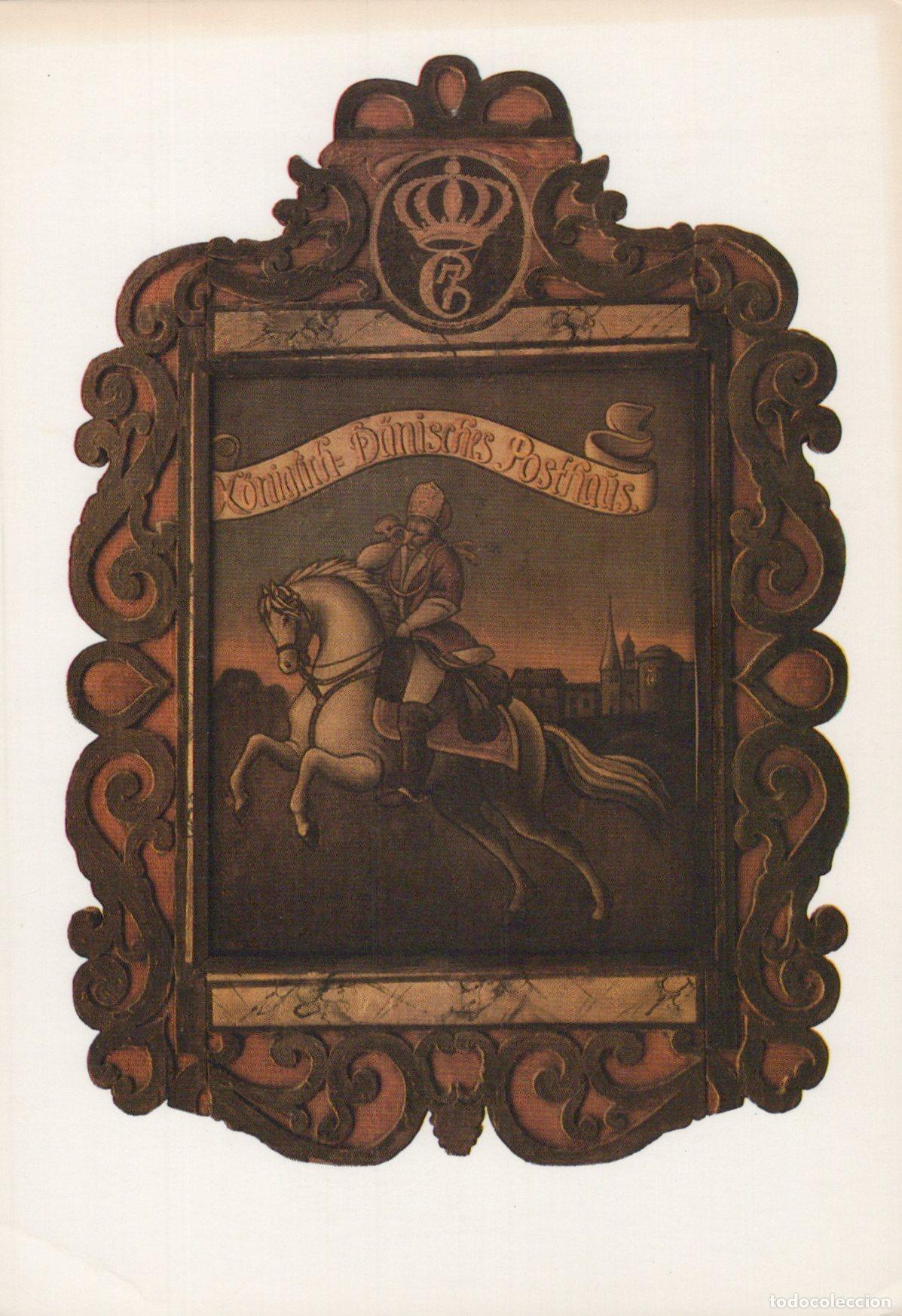 Cartes Postales: Denmark Hadersleben Royal Danish Post Office Sign Postilion On Unposted *YAV265