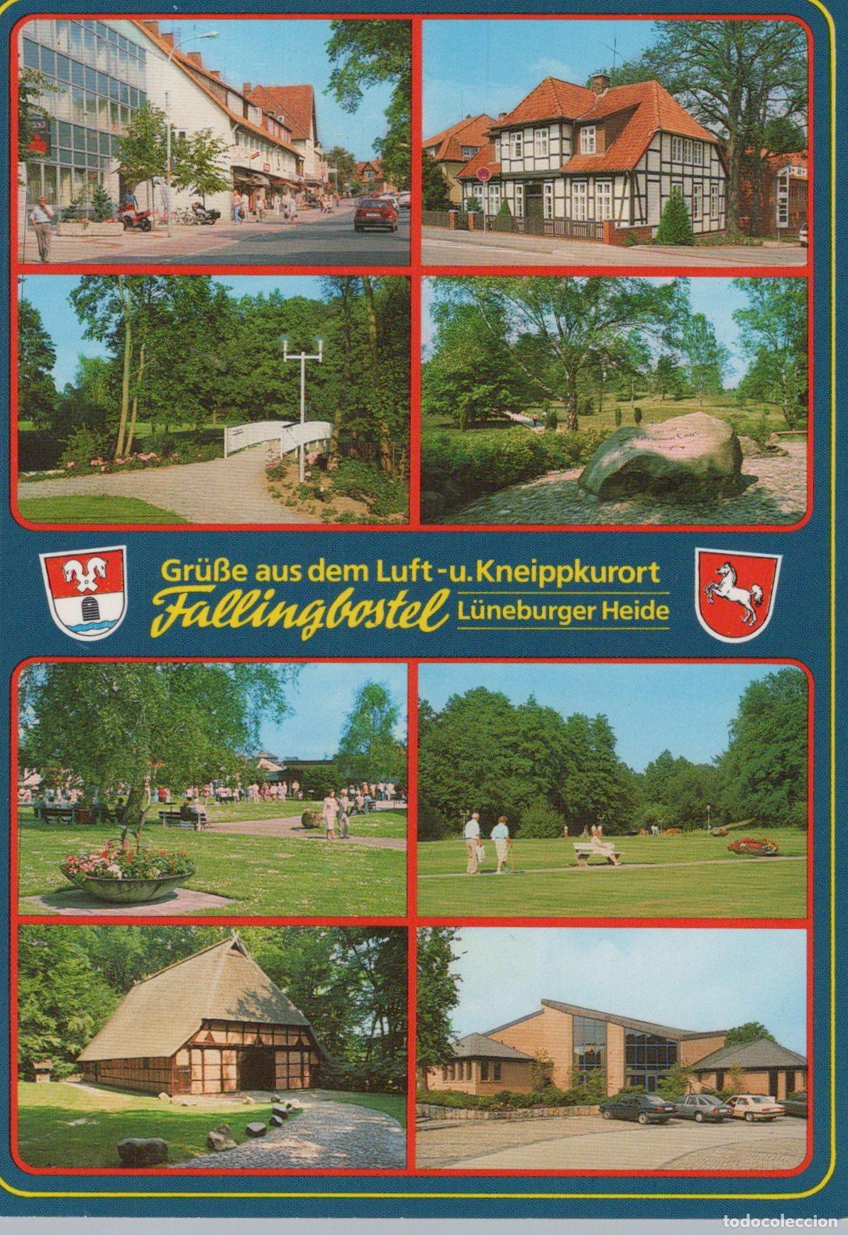 Cartes Postales: Germany Fallingbostel L&uuml;neburger Heide Multi View Architecture Unposted *YAV212