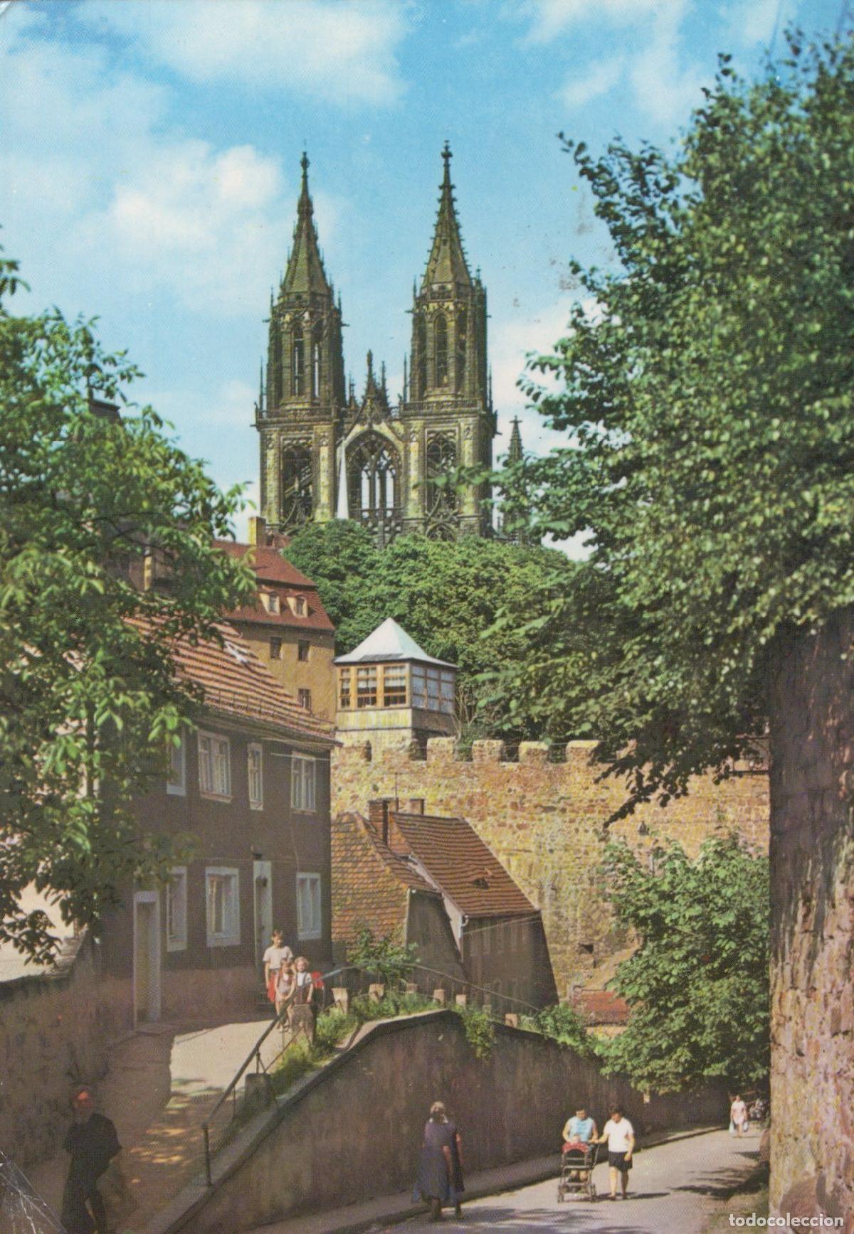 Cartes Postales: Germany Meissen Albrechtsburg Castle and Cathedral Historic City View *YAV224