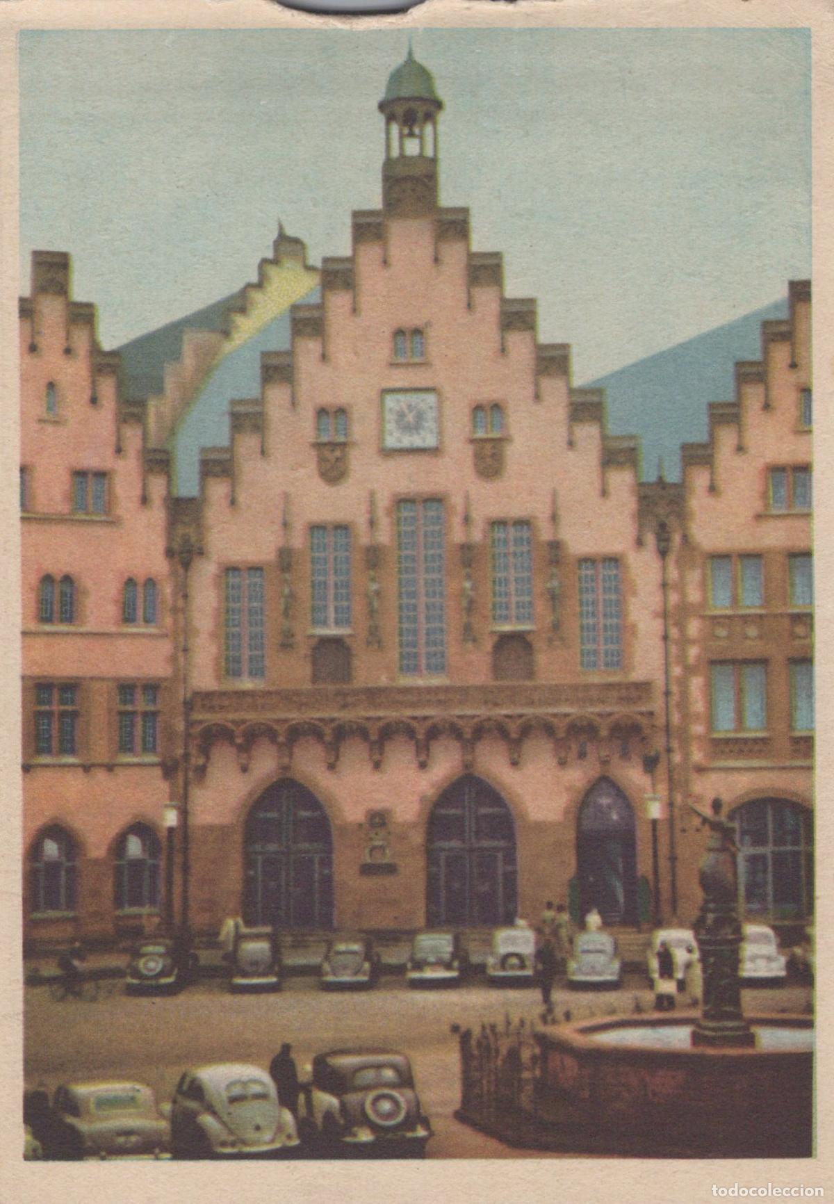 Cartes Postales: Germany Frankfurt am Main Romer Town Hall Square Vintage Cars Unposted *YAV278