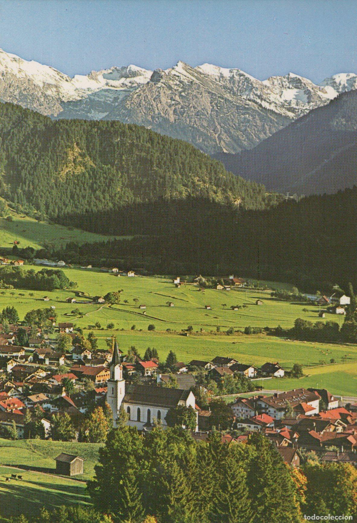 Postais: Germany Hindelang In Oberallg&auml;u With Alps Mountains Church Unposted *YAV296