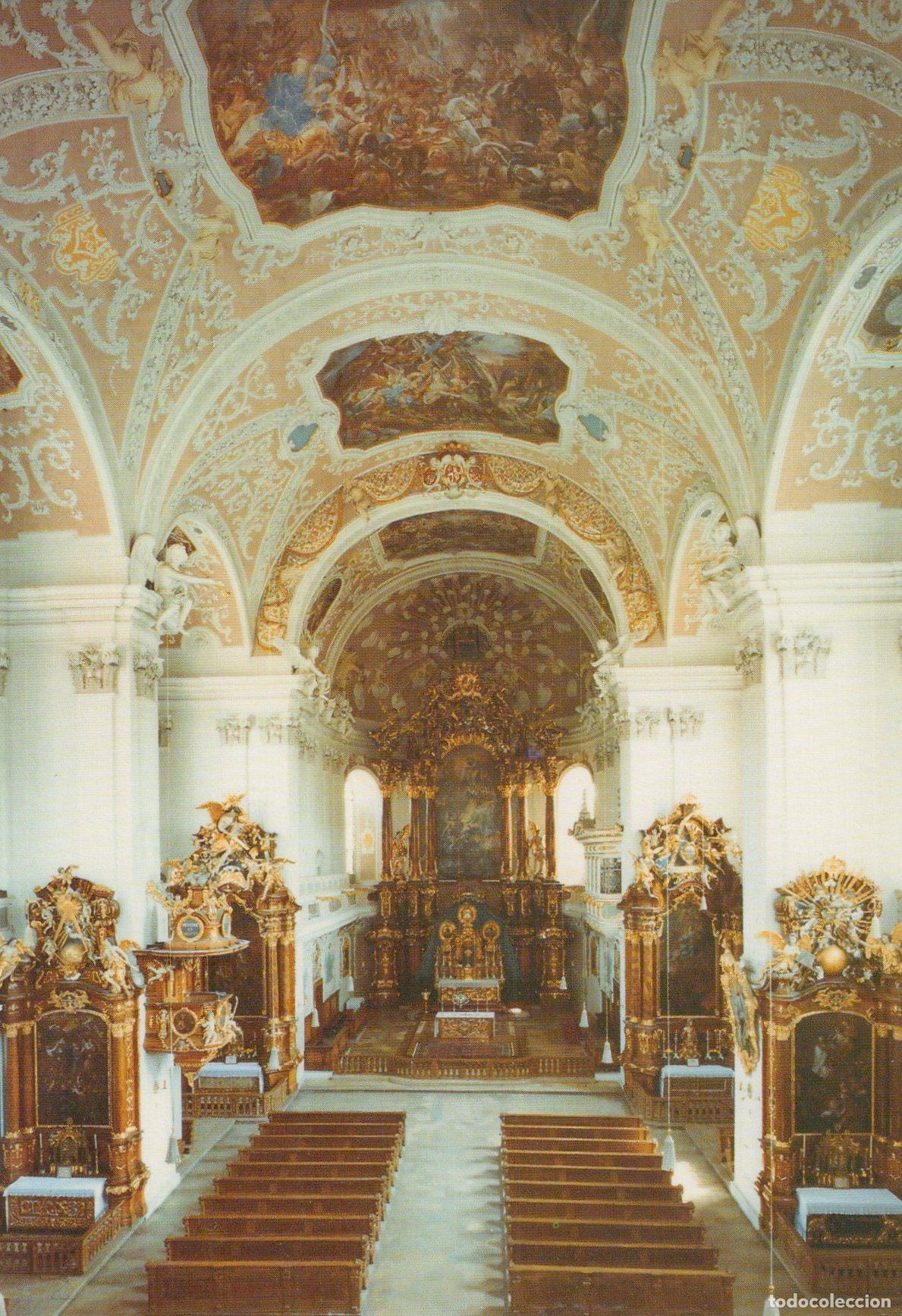 Postais: Germany Eichst&auml;tt Schutzengelkirche Interior View From Choir Unposted *YAV318