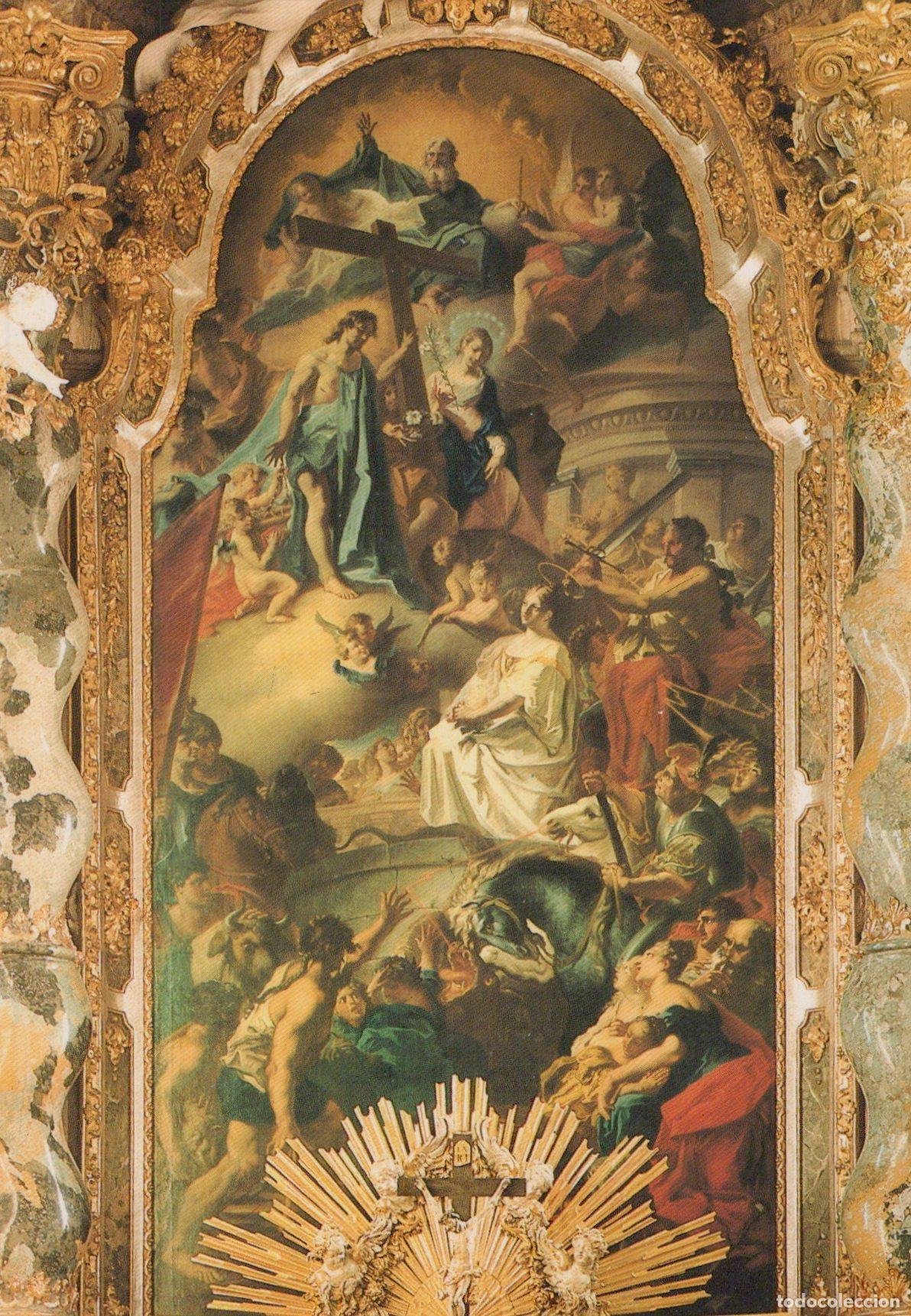 Cartoline: Germany Osterhofen Basilika St Margaretha Altar Painting Cosmas Unposted *YAV320